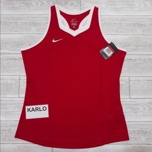 Nike DriFit Jersey Tank Women’s Red